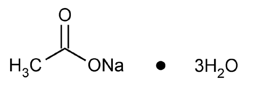 What is the Difference Between Sodium Acetate and Sodium Acetate Trihydrate